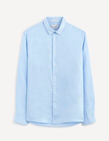 Celio Saint-Marc-Jaumegarde - Chemise regular 100% lin Promo Chemise regular 100% lin dans le catalogue Celio "made for cool dads" à Saint-Marc-Jaumegarde