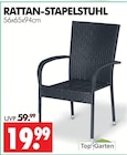 Wreesmann Lunzenau - RATTAN-STAPELSTUHL Angebot im Prospekt RATTAN-STAPELSTUHL bei Wreesmann im Lunzenau Prospekt für 19,99 €