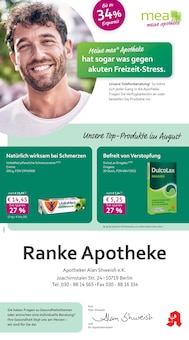 Aktueller mea - meine apotheke Prospekt "Unsere August-Angebote" für Berlin Aktueller mea - meine apotheke Prospekt für Berlin mit Seiten