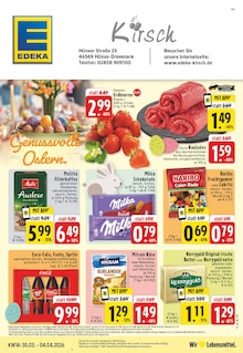 EDEKA Hünxe Prospekt der aktuellen Woche, gültig von 30.03.2026 bis 04.04.2026 Aktueller EDEKA Hünxe Prospekt "Aktuelle Angebote" mit 28 Seiten