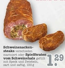 Schweinenackensteaks Angebote bei E center Oberursel für 1,29 €