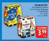 Bier Angebote von Krombacher bei Marktkauf Oschatz für 3,99 €