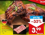 Aktuelles Schweine-Schälrippen Angebot bei Netto Marken-Discount in Fürth ab 3,99 €