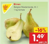 Aktuelles Birnen Angebot bei Netto Marken-Discount in Bielefeld ab 1,49 €