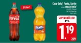 Coca-Cola, Fanta, Sprite oder mezzo mix Angebote von Coca-Cola bei EDEKA Weingarten für 1,19 €