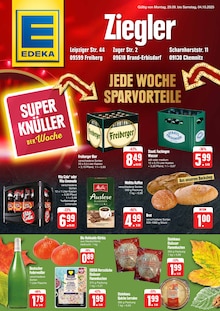 EDEKA Chemnitz Prospekt "JEDE WOCHE SPARTVORTEILE" mit 2 Seiten