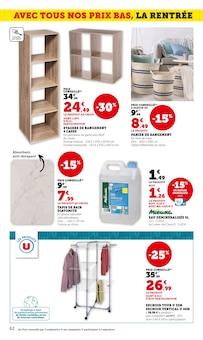 Promo Fleurs Artificielles dans le catalogue Hyper U du moment à la page 62