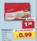 combi Alfhausen - Vollkorn-Knäckebrot Roggen Angebot im Prospekt Vollkorn-Knäckebrot Roggen bei combi im Alfhausen Prospekt für 0,99 €