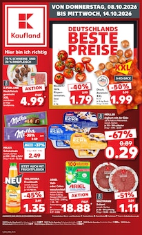 Kaufland Prospekt der KW 41 "Hier bin ich richtig" Aktueller Kaufland Prospekt "Hier bin ich richtig" Seite 1 von 70 Seiten