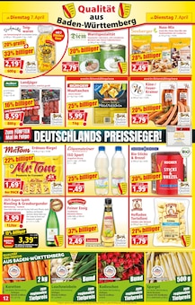 Spargel im Norma Prospekt "Mehr fürs Geld" mit 21 Seiten (Stuttgart)