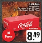 18 Dosen Angebote von Coca-Cola bei E center Castrop-Rauxel für 8,49 €