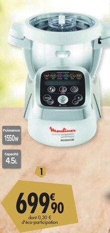 Moulinex - Moulinex dans le catalogue Carrefour Companion XL - Moulinex à 699,90 € en promo chez Carrefour
