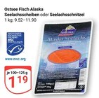 Ostsee Fisch Alaska Seelachsscheiben Angebote bei GLOBUS Saarbrücken für 1,19 €
