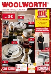 Woolworth Discounter Prospekt der aktuellen Woche mit 60 Seiten, gültig von 31.10.2025 bis 11.11.2025, in Barsbüttel und Umgebung Aktueller Woolworth Discounter Prospekt in Barsbüttel und Umgebung, "Aktuelle Angebote" mit 60 Seiten, 31.10.2025 - 11.11.2025