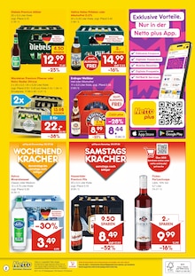 Mineralwasser im Netto Marken-Discount Prospekt "DER ORT, AN DEM DU IMMER AUSGEZEICHNETE PREISE FINDEST." mit 2 Seiten (Dortmund)