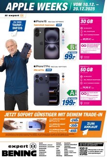 Smartphone im aktuellen expert Prospekt (Osnabrück) Smartphone im expert Prospekt "APPLE WEEKS" mit 3 Seiten (Osnabrück)