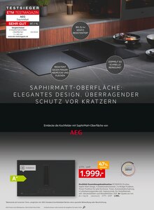 Kochfeld im XXXLutz Möbelhäuser Prospekt "AEG Geräte zum kleinen Preis!" mit 16 Seiten (Wuppertal)