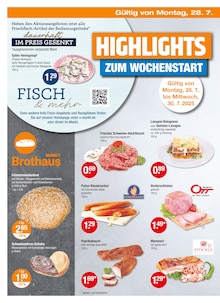Fisch im V-Markt Prospekt "V-Markt einfach besser einkaufen" mit 22 Seiten (München)