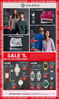 Damenuhr im Galeria Prospekt "Aktuelle Angebote" mit 12 Seiten (Dresden)