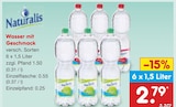 Wasser mit Geschmack im Angebot bei Netto Marken-Discount in Wunstorf Wasser mit Geschmack Angebote von Naturalis bei Netto Marken-Discount Wunstorf für 0,55 €