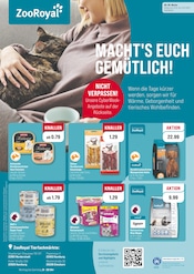Katzenstreu im ZooRoyal Prospekt in Hamburg Aktueller ZooRoyal Prospekt mit Katzenstreu, "MACHT´S EUCH GEMÜTLICH!", Seite 1
