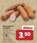 Fleischwurst im Stück mit oder ohne Knoblauch Angebote von Goldmarie bei combi Hannover für 3,50 €