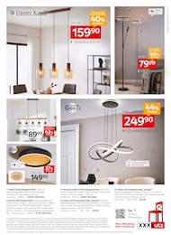 XXXLutz Möbelhäuser Lampe im Prospekt 