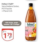 Hohes C im Angebot bei GLOBUS in Hürth Hohes C Angebote bei GLOBUS Hürth für 1,79 €