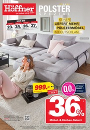 Höffner Prospekt für Hamburg mit 20 Seiten Höffner Prospekt für Hamburg: "POLSTER-SPEZIAL", 20 Seiten, 14.09.2022 - 27.09.2022