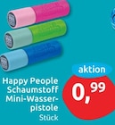 Schaumstoff Mini-Wasserpistole von Happy People für 0,99 € bei budni im Angebot Schaumstoff Mini-Wasserpistole von Happy People im aktuellen budni Prospekt