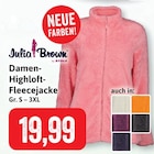 Damen-Highloft-Fleecejacke Angebote von Julia Brown by Stolz bei Kaufhaus Stolz Bremerhaven für 19,99 €