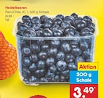 Heidelbeeren im aktuellen Netto Marken-Discount Prospekt für 3,49 €