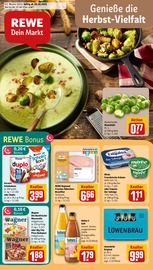 Geflügel im REWE Prospekt in Memmingen Aktueller REWE Prospekt mit Geflügel, "Dein Markt", Seite 1