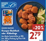 Knusper-Backfisch im ALDI SÜD Prospekt Knusper-Backfisch von Golden Seafood im aktuellen ALDI SÜD Prospekt für 2,79 €