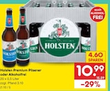 Premium Pilsener von Holsten für 10,99 € bei Netto Marken-Discount im Angebot Premium Pilsener von Holsten im aktuellen Netto Marken-Discount Prospekt