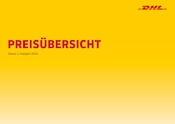 Aktueller DHL Paketshop Weitere Geschäfte Prospekt in Obere Roggenmühle und Umgebung, "PREISÜBERSICHT" mit 11 Seiten, 01.10.2024 - 31.12.2024