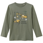 Aktuelles Jungen Langarmshirt mit gesticktem Motiv Angebot bei Ernstings family in München ab 9,99 €