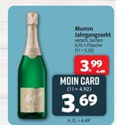 Jahrgangssekt im Angebot bei nah&frisch in Ibbenbüren Jahrgangssekt Angebote von Mumm bei nah&frisch Ibbenbüren für 3,69 €