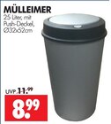 MÜLLEIMER im Angebot bei Wreesmann in Stendal MÜLLEIMER Angebote bei Wreesmann Stendal für 8,99 €