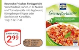 Frisches Fertiggericht im Angebot bei GLOBUS in Erfurt Frisches Fertiggericht Angebote von Keunecke bei GLOBUS Erfurt für 2,99 €