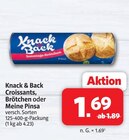 Croissants Angebote von Knack & Back bei Markant Nordwest Bad Salzuflen für 1,69 €