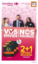 Catalogue Carrefour Market à Vélizy-Villacoublay, avec 20 pages Prospectus Carrefour Market à Vélizy-Villacoublay, "Vos envies | Nos promos", 20 pages, 17/05/2022 - 29/05/2022
