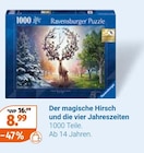 Der magische Hirsch und die vier Jahreszeiten Angebote von Ravensburger bei Müller Norderstedt für 8,99 €