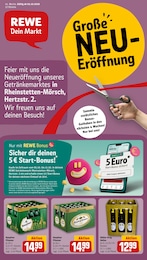 REWE Prospekt mit 33 Seiten (Rheinstetten)