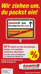 toom Baumarkt Prospekt "Respekt, wer's selber macht." für Halle, 16 Seiten, 11.04.2026 - 17.04.2026