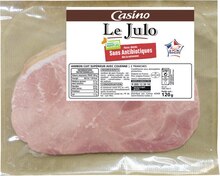Spar Levallois-Perret - JAMBON CUIT SUPÉRIEUR AVEC COUENNE SANS ANTIOBITIQUES LE JULO Promo JAMBON CUIT SUPÉRIEUR AVEC COUENNE SANS ANTIOBITIQUES LE JULO dans le catalogue Spar "Le grand live des marques Spar ici !" à Levallois-Perret