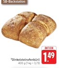 EDEKA Butzbach - Dinkelsteinofenbürli Angebot im Prospekt Dinkelsteinofenbürli bei EDEKA im Butzbach Prospekt für 1,49 €