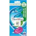 4 mini rubans correcteurs - PAPER MATE en promo chez Carrefour 4 mini rubans correcteurs - PAPER MATE dans le catalogue Carrefour