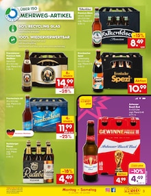 Franziskaner im aktuellen Netto Marken-Discount Prospekt (Mönchengladbach) Franziskaner im Netto Marken-Discount Prospekt "Aktuelle Angebote" mit 66 Seiten (Mönchengladbach)