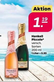 Sekt von Henkell im aktuellen NETTO mit dem Scottie Prospekt für 1.19€